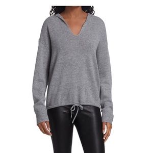 Theory cashmere relaxed hoodie